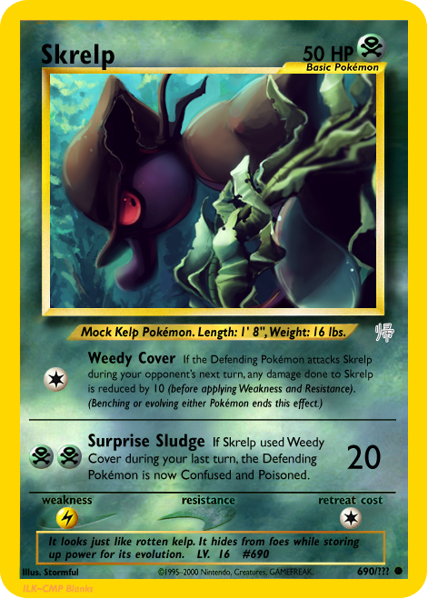Neo Redux 690: Skrelp by ILKCMP on DeviantArt Neo Redux 690: Skrelp by ILKCMP on DeviantArt