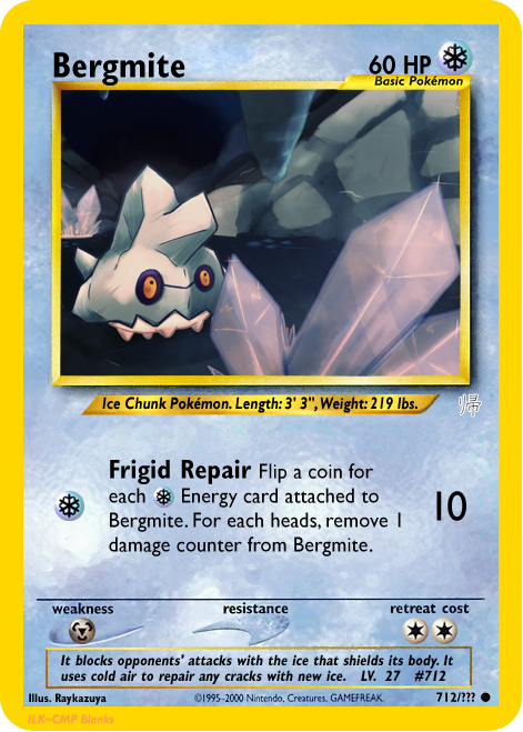 bergmite pokemon card Reverse Holo #047/189 2022 Sword & Shield Astral Radiance Pok CTKollectables Water Colorless Tackle (10) Water BERGMITE pokemon card(Rev holo) |