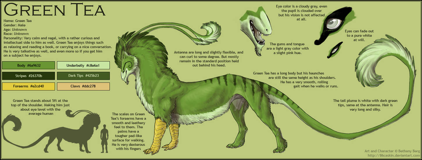 Green Tea :: Simple Refsheet