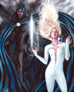 MARVEL UNBOUND BASE CARD # 6 - CLOAK AND DAGGER