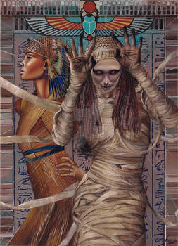 THE MUMMY THEN AND NOW PERNAS STUDIOS SPELLCASTERS