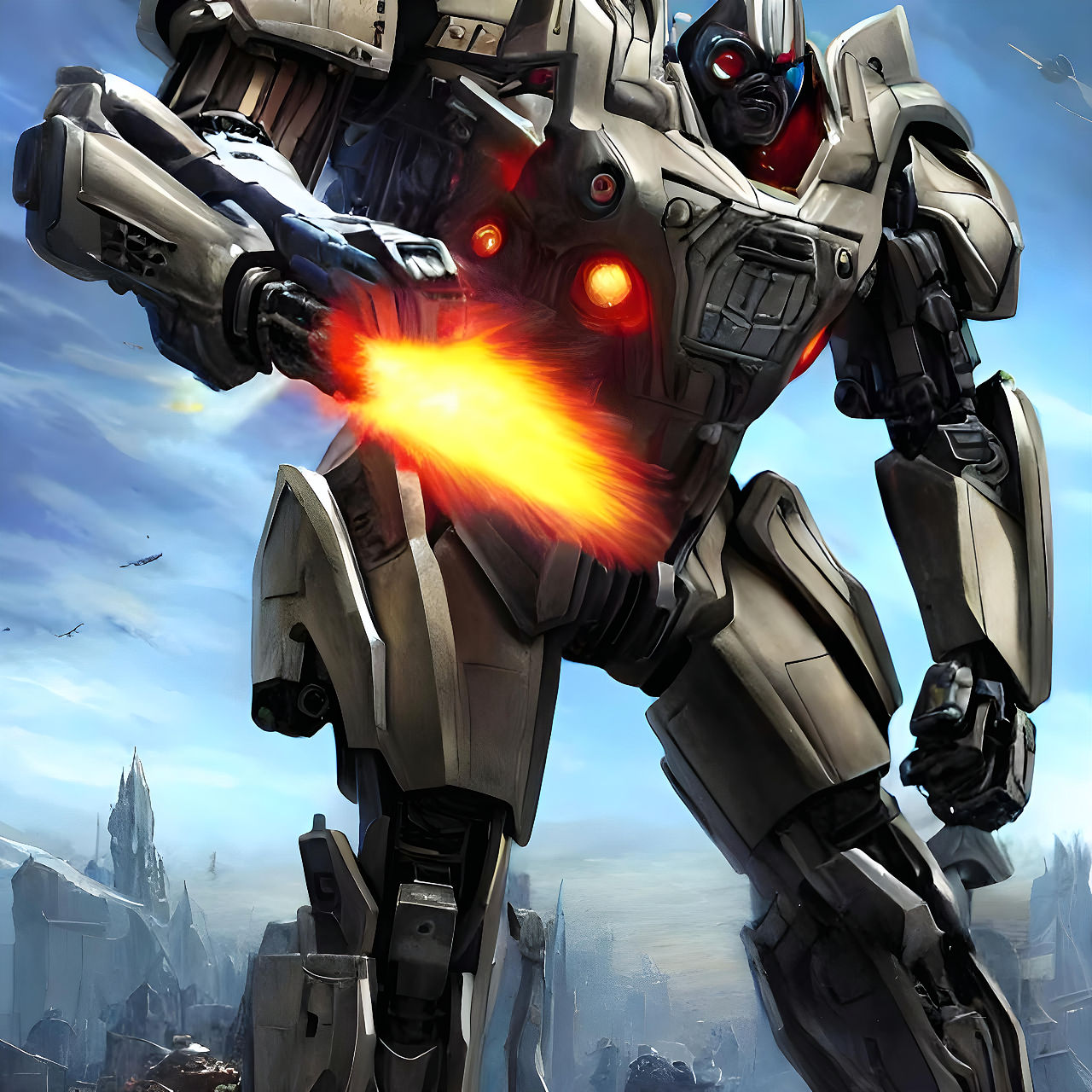 Post Apocalyptic Mech Machine by Assistant93 on DeviantArt