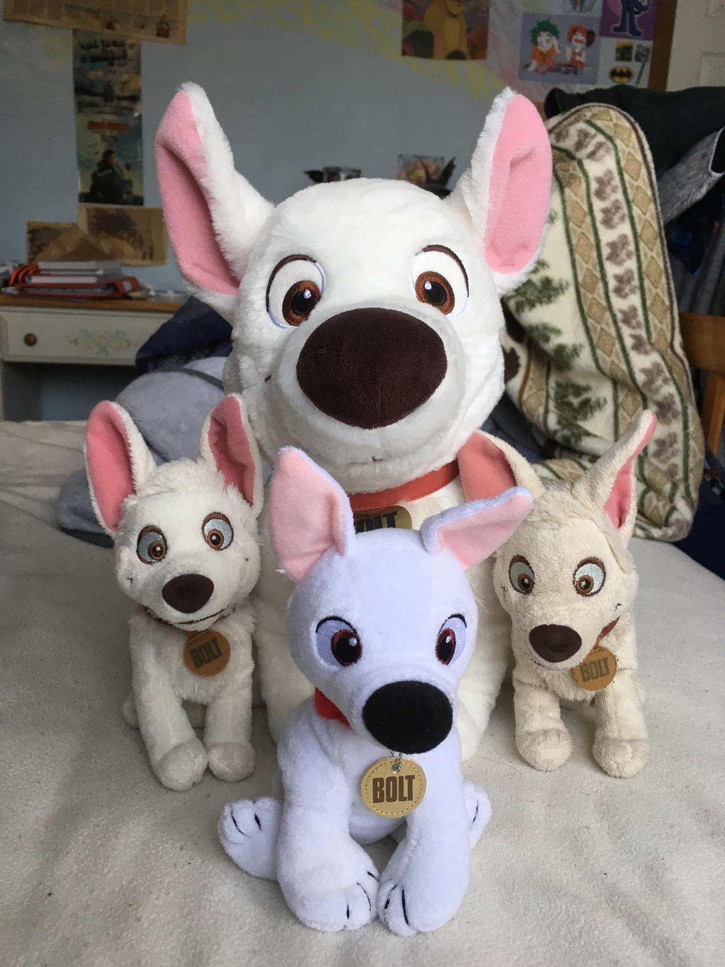 Bolt Plush Collection 2017 by wolven-fangs on DeviantArt Bolt Plush Collection 2017 by wolven-fangs on DeviantArt