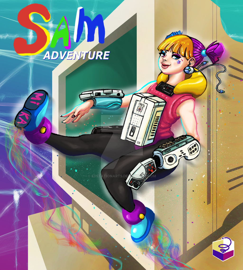 Sam Deviantart Commission - Sam by EdstationArts on DeviantArt