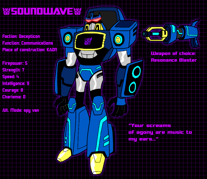 Transformers Redux: Soundwave