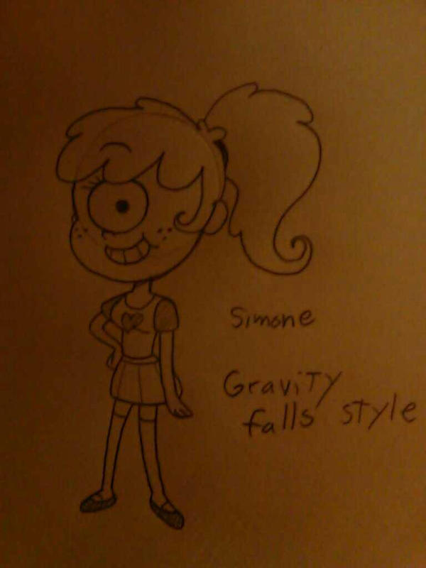 Simone: Gravity Falls style