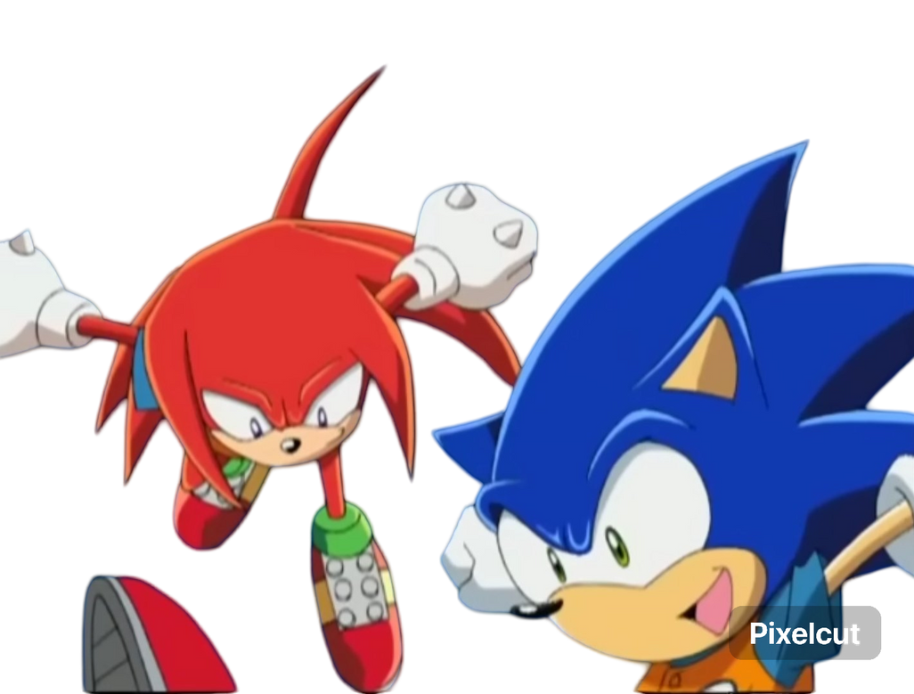Knuckles Jump Sonic and knuckles jumping!,. by scotbarnnet on DeviantArt