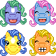 Pony Emotes - set1 by colormist