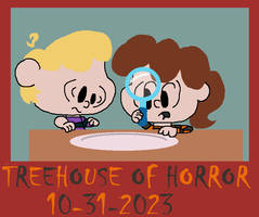 B, S n F: Treehouse of Horrors Poster