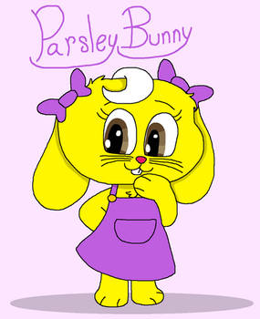 Birthday Bunnies: Parsley Bunny
