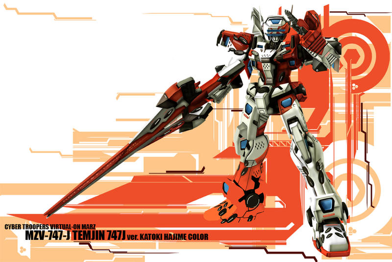 virtual on marz temjin ver.KA by zero1st on DeviantArt