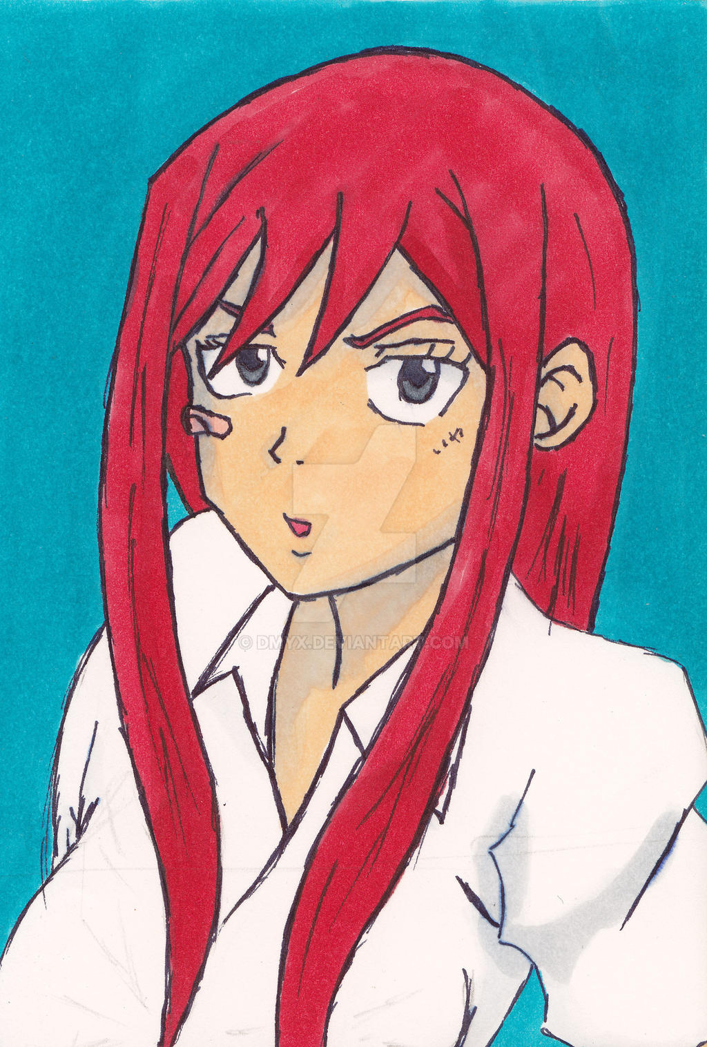 Get Erza Scarlet Fairy Tail Character Copic Color By Dmyx On Deviantart Free HD Get Wallpaper Erza Scarlet Fairy Tail Character Copic Color By Dmyx On Deviantart Free HD