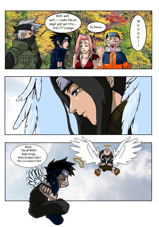 Naruto: Angel Wing Parody