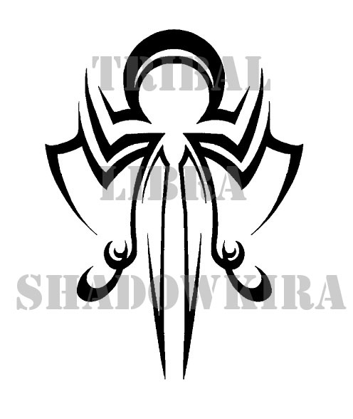 Tribal Libra Design 3