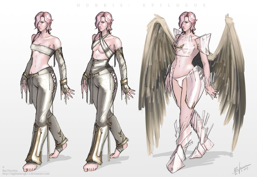 Alesia character concept