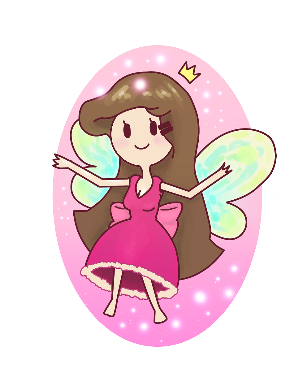 Badge - Mikki, the Fairy Princess