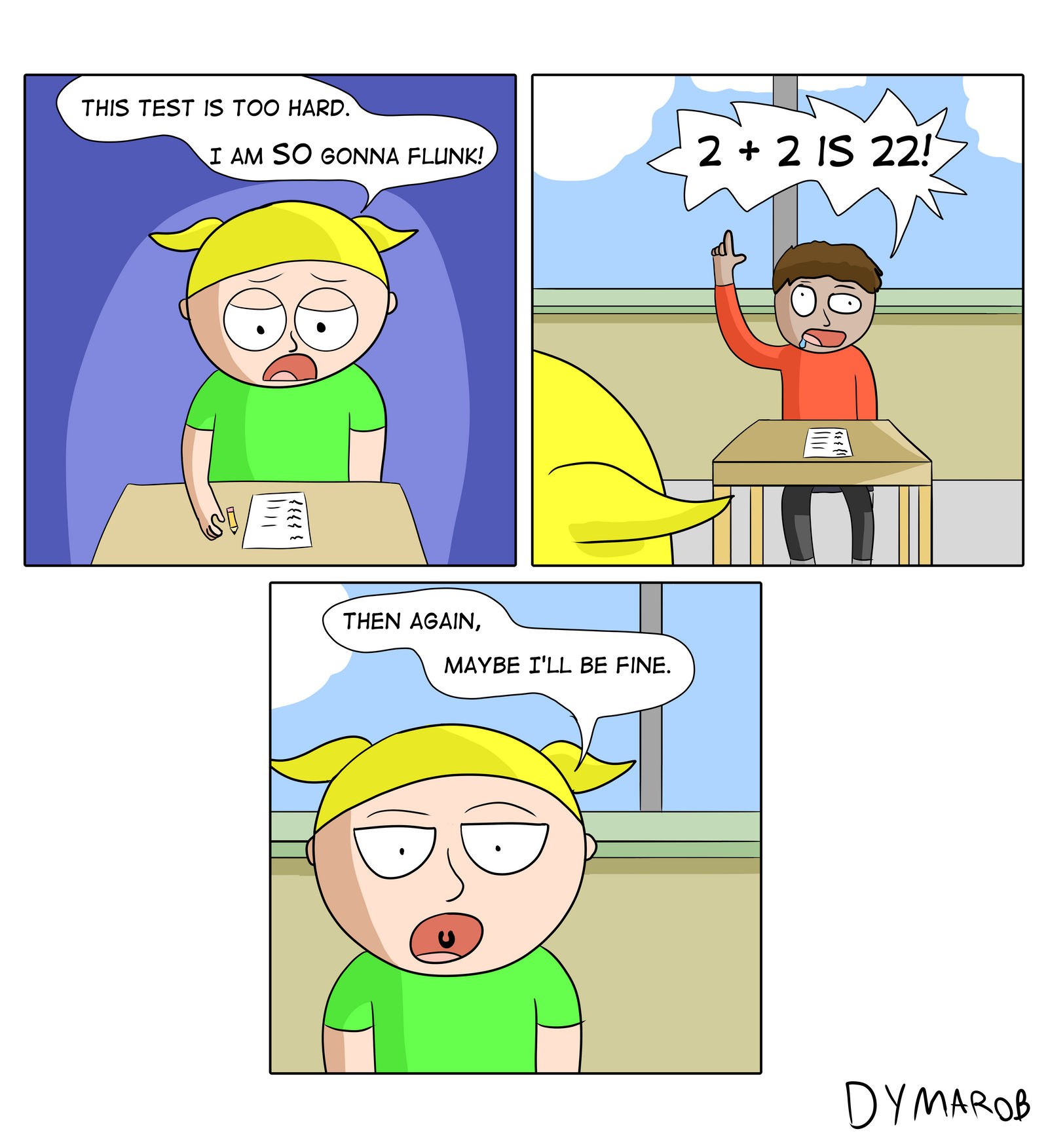 Hard Test by Dymarob on DeviantArt