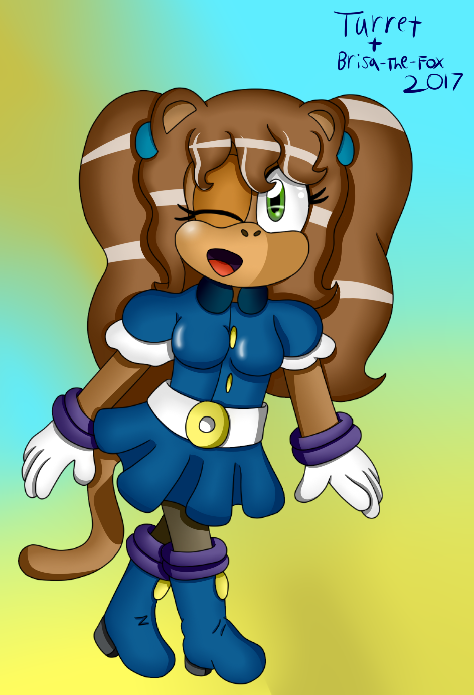 (COLLAB) Ditzy Monkey