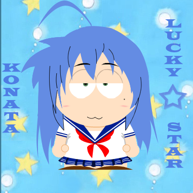 Konata Goes To South park