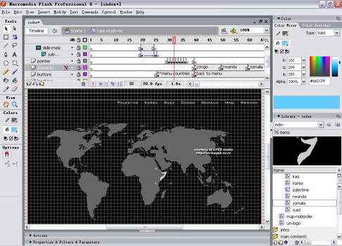 Screenshot of Project UN