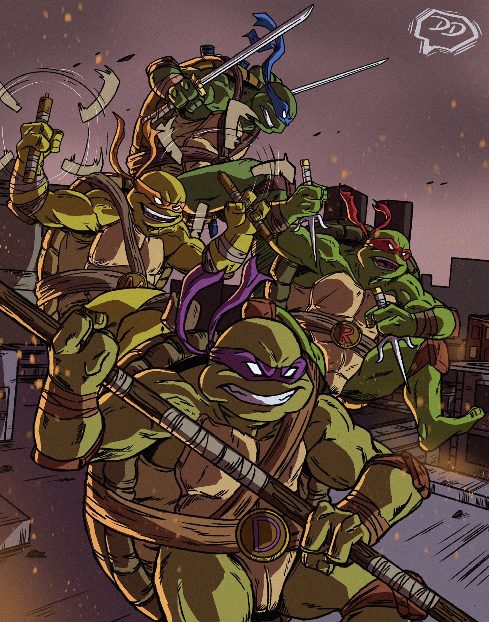 TMNT by DevonDorseyArt on DeviantArt