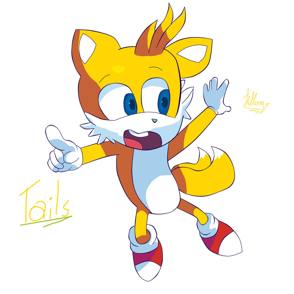 Tails Fan art by HillaryGamer on DeviantArt