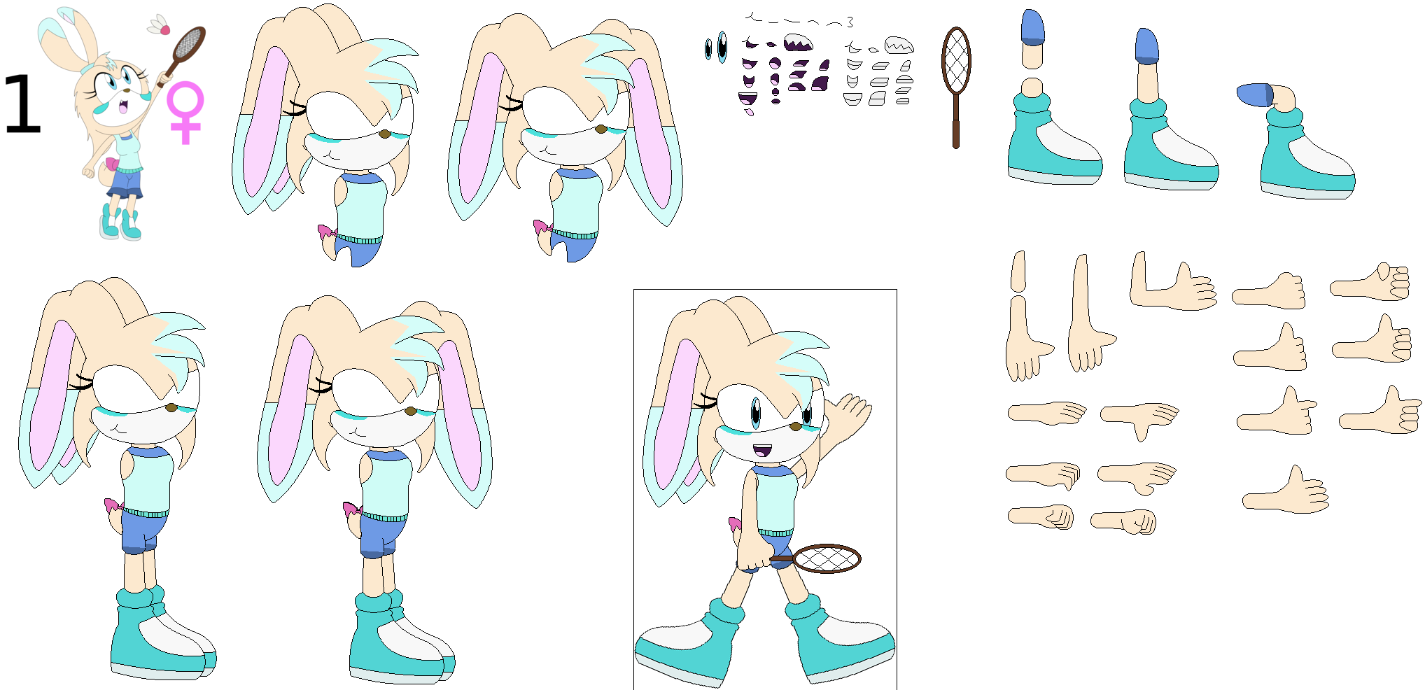 Melissa Rabbit Melissa The Rabbit Builder by SarahFoxie2 on DeviantArt