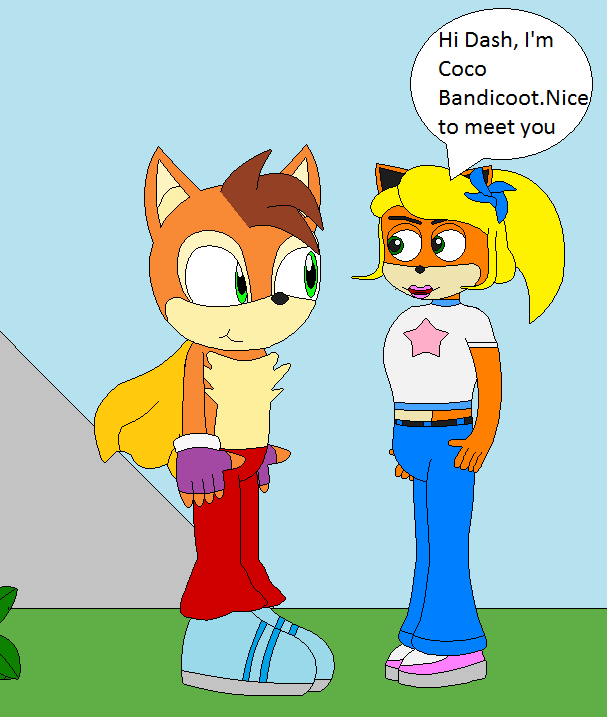 Coco Meets Dash