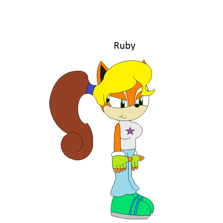 Ruby Bandit Ruby Bandicoot by SarahFoxie2 on DeviantArt