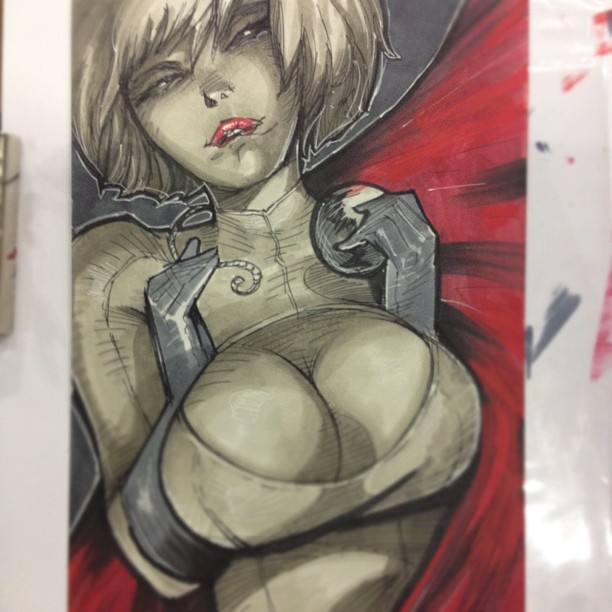 Powergirl sketch