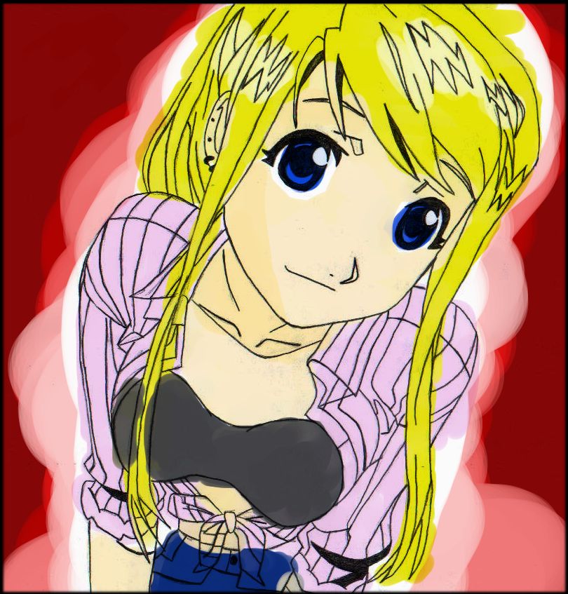 .:Winry Rockbell - Colored:.