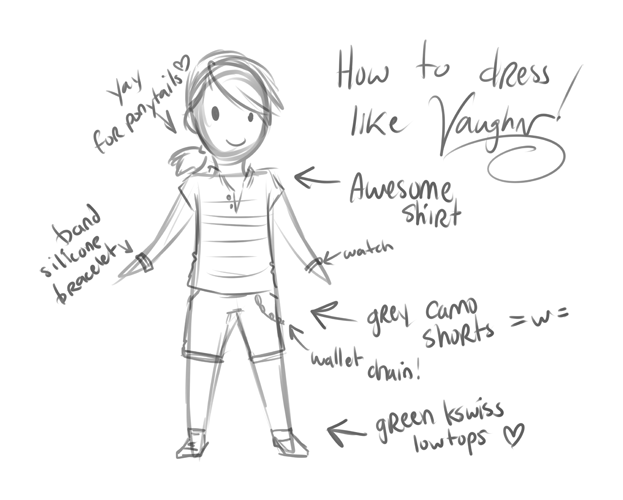 How to dress like Vaughn