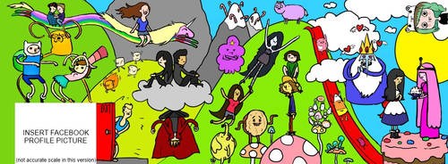 Adventure Time Themed Cover Photo