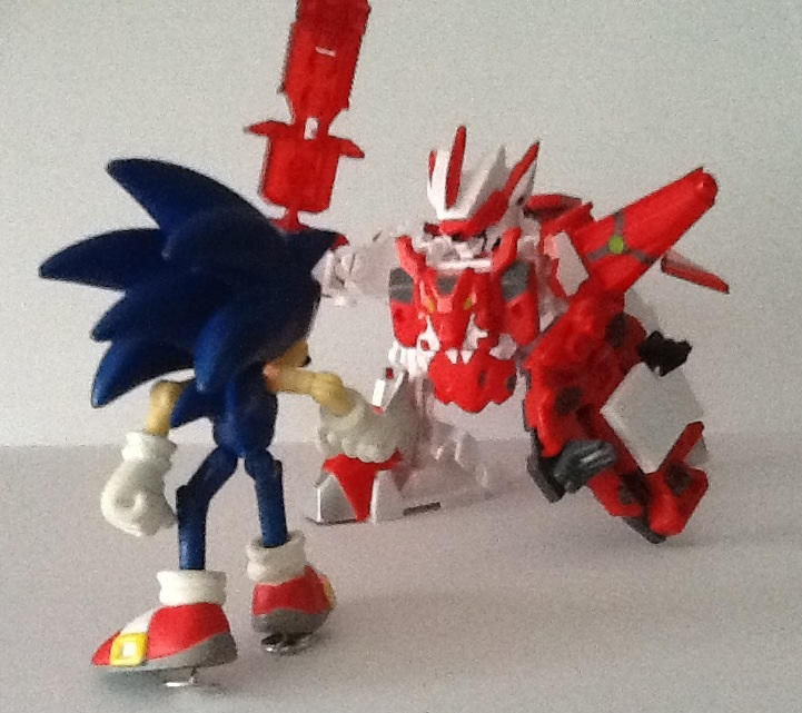 Custom Sonic Bot Sonic vs Wolf Bot by ArtKing3000 on DeviantArt