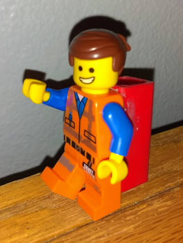 Emmet with Piece of Resistance