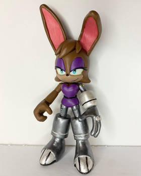 Custom Bunnie Rabbot Figure