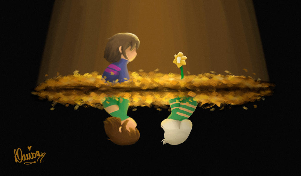 First Undertale The Beginning (UNDERTALE) by PennaLu on DeviantArt