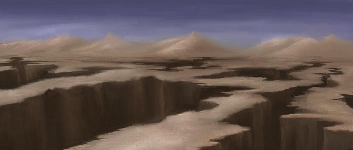 Canyon speedpaint