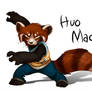 Kung Fu RED Panda