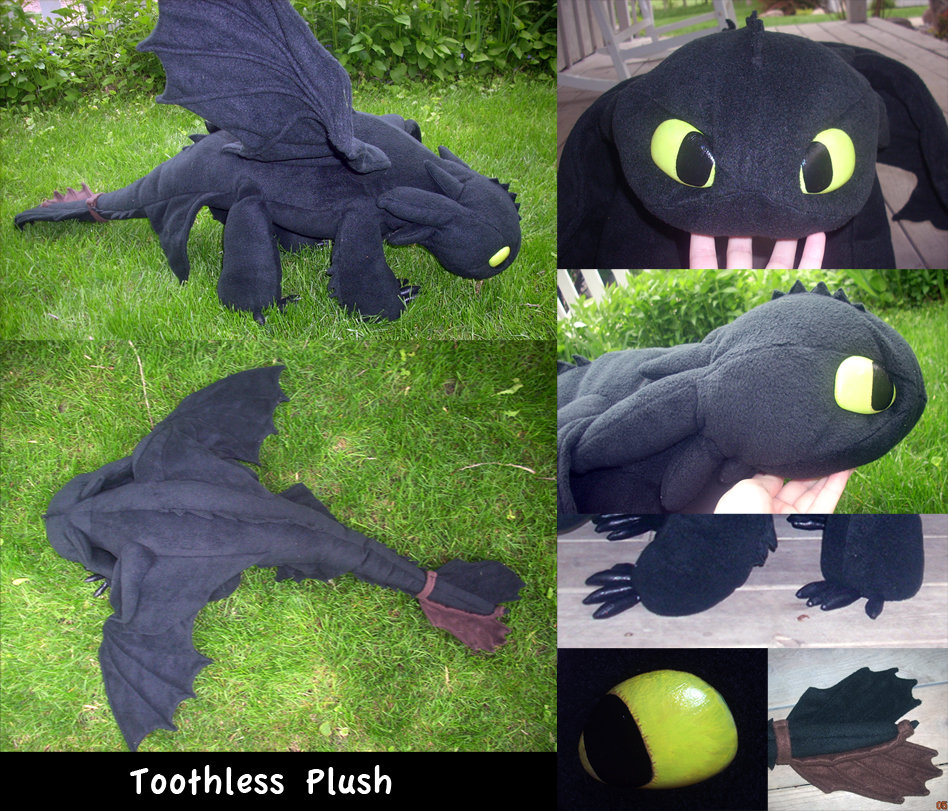 Toothless Plush by nooby-banana on DeviantArt