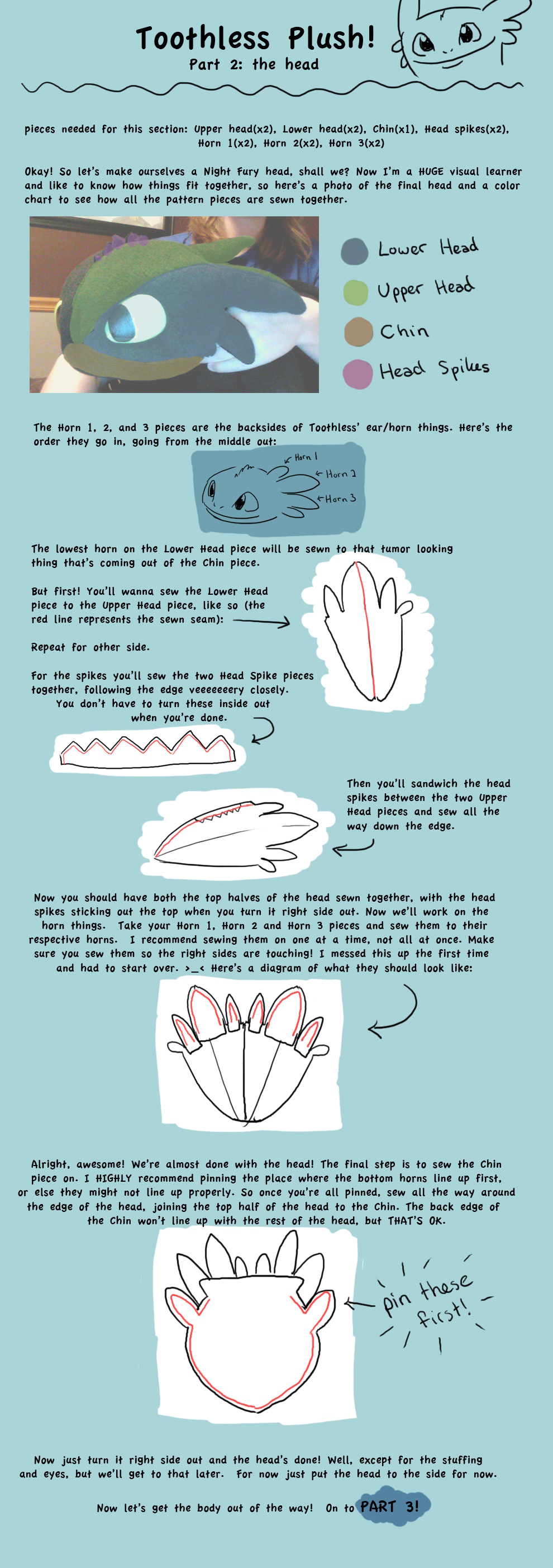 Toothless Tutorial Part 2