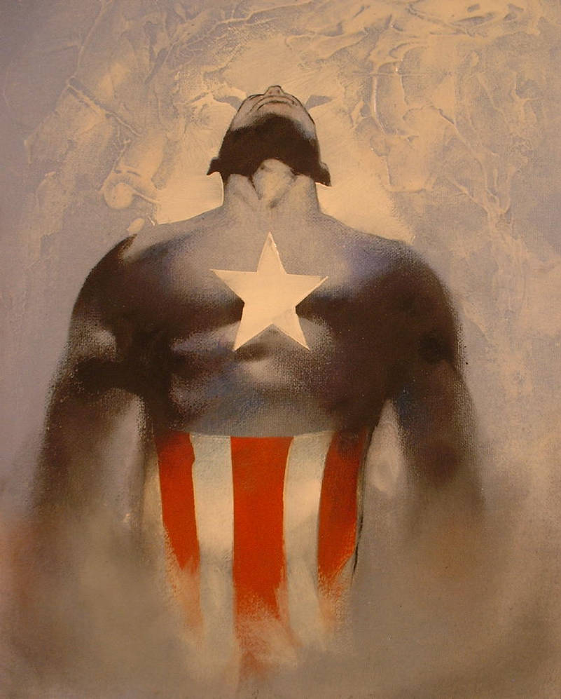 Captain America Rises by sneedd on DeviantArt