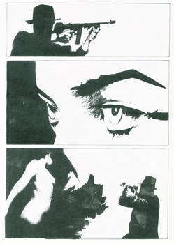 Melinda versus Machine-Gun Guy