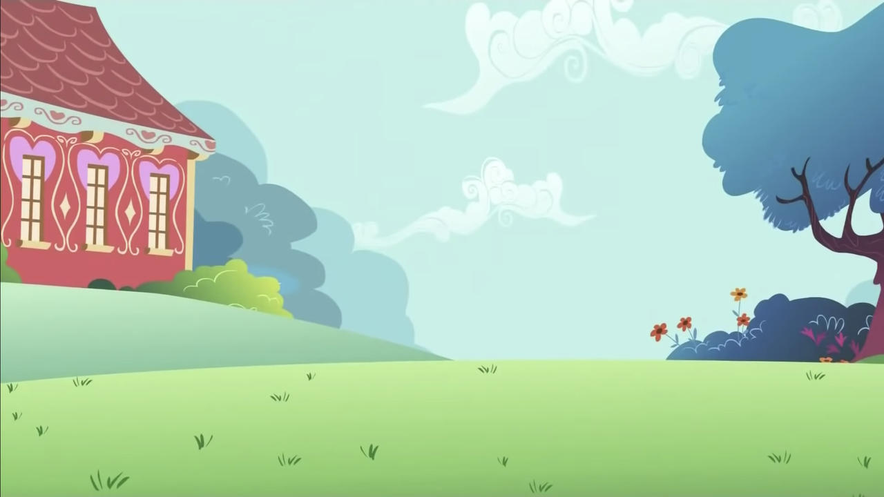 MLP:FIM SchoolHouse Outside Background by OmegaTheEmperor on DeviantArt