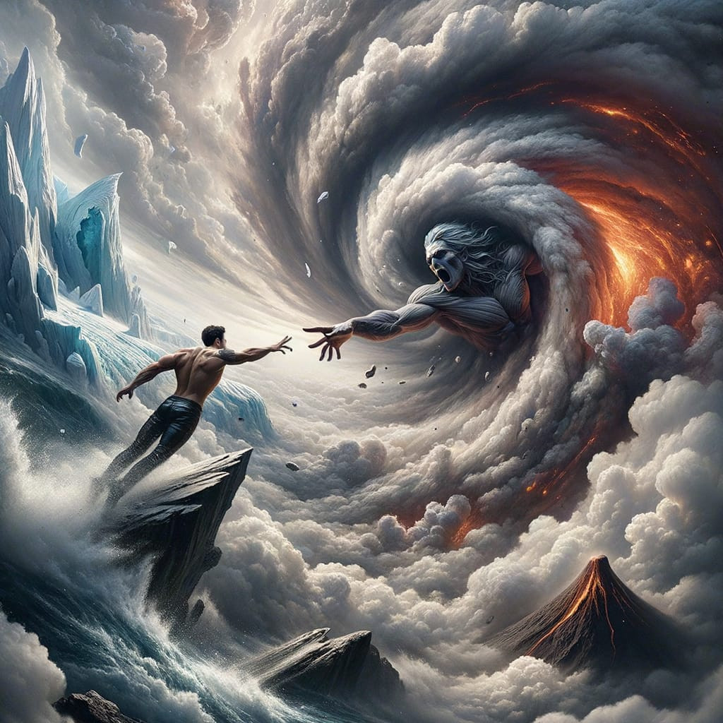 Everything is in the turmoil.