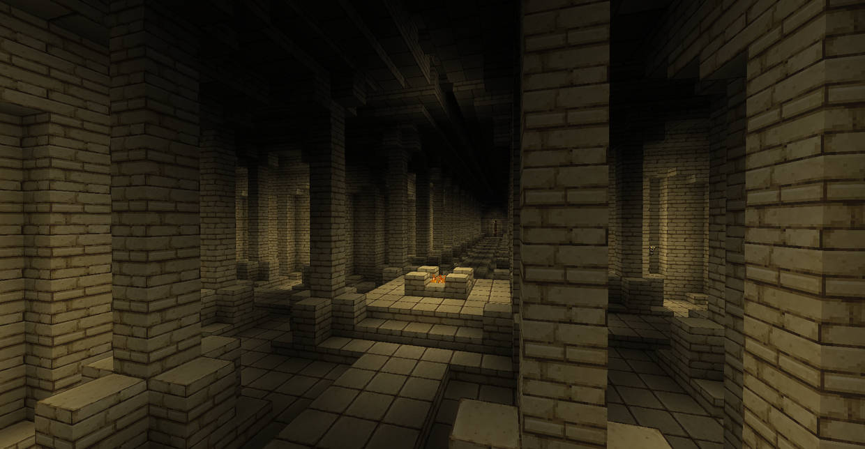 Minecraft - Fire Temple I by aNkh0r on DeviantArt