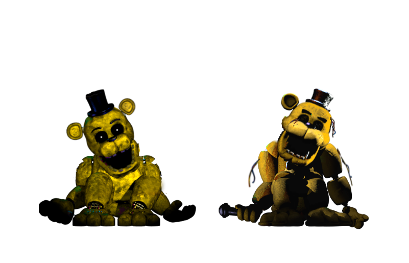 UCN Fredbear by Dumbthotticus2468 on DeviantArt