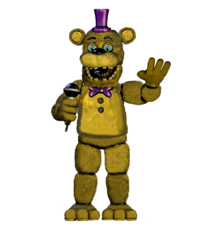 UCN Fredbear by Dumbthotticus2468 on DeviantArt