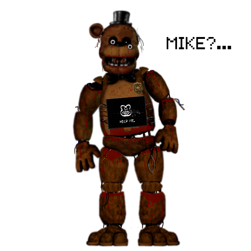 FNAF 2 WITHERED FREDDY Michael mike - Illustrations ART street