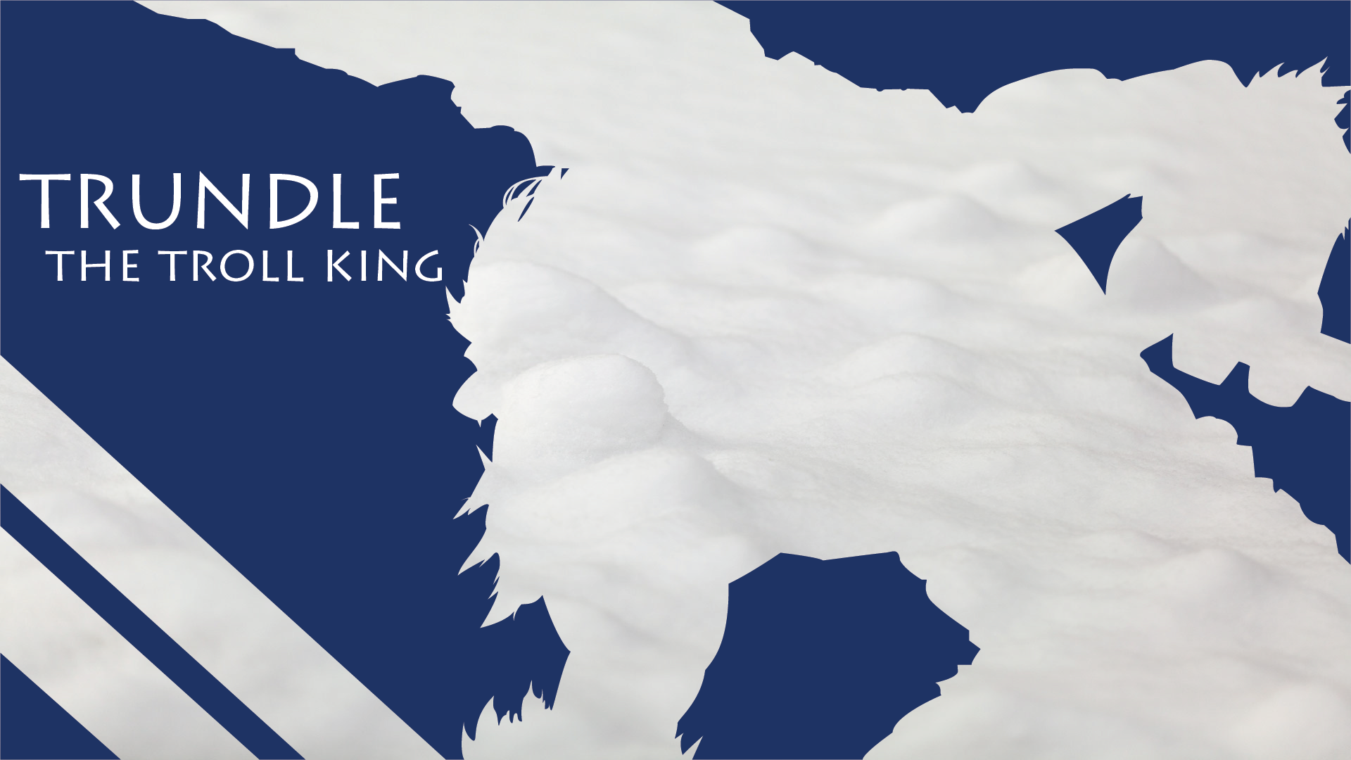 Trundle Silhouette Dark Blue Snow 1980x1080 By Urban287 On Deviantart